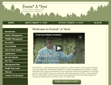 Tablet Screenshot of forestasyst.org